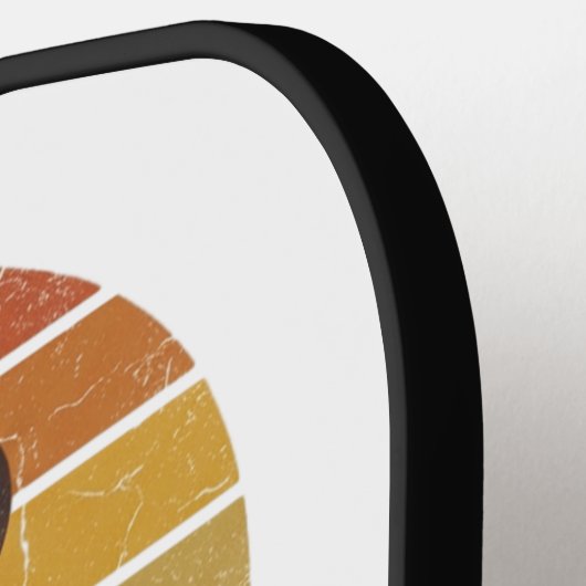 Dink Responsibly Funny Pickleball Paddle (Links Detail)