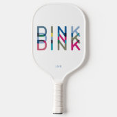 Dink Speciaal aangepaste naam Pickleball Paddle (Achterkant)