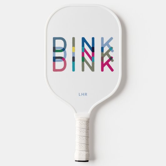 Dink Speciaal aangepaste naam Pickleball Paddle (Achterkant)