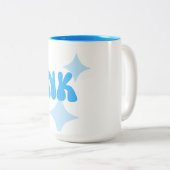 DINK TWEEKLEURIGE KOFFIEMOK (Voorkant rechts)