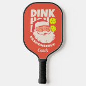 Dink verantwoord met persoonlijke Pickleball Paddl Pickleball Paddle (Achterkant)