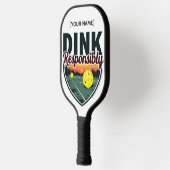 "Dink verantwoord" Pickleball Paddle (Links)