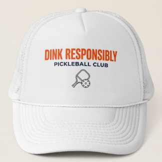 Dink Verantwoordelijk Pickeleball Club Trucker Pet