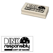 Dink Verantwoordelijk Rubberstempel (Gestempeld)