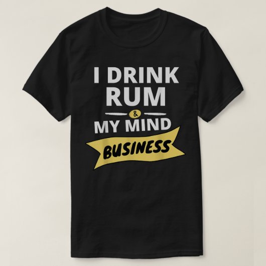 Dink Water en denk aan Mijn bedrijf Soca t-shirt C (Design voorkant)