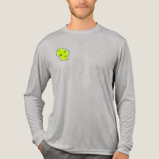 Dink Wisconsibly T-shirt met lange mouwen (Voorkant volledig)