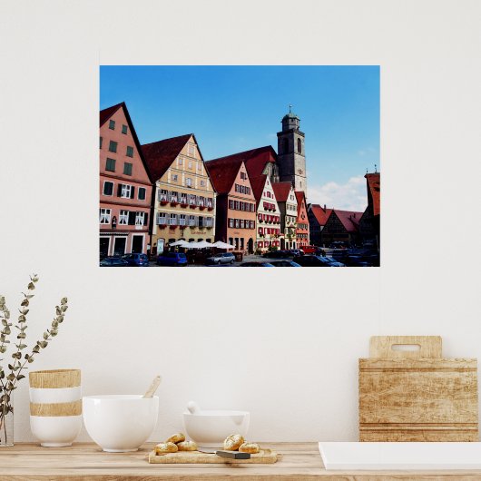 Dinkelsburhl Print (Keuken)