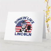 Dinken als Lincoln Kaart (Gele Bloem)