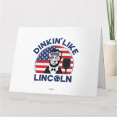 Dinken als Lincoln Kaart (Achterkant)