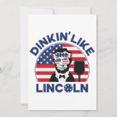 Dinken als Lincoln Kaart (Achterkant)