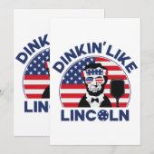 Dinken als Lincoln Kaart (Voorkant / Achterkant)