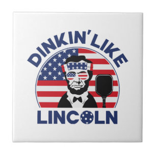 Dinken als Lincoln Tegeltje
