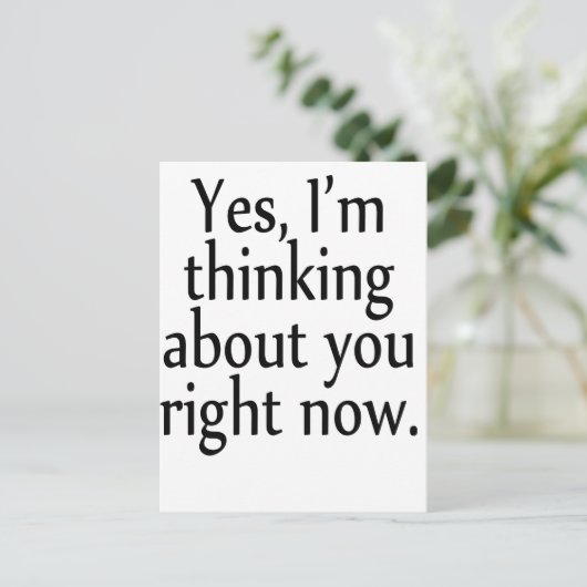 Dinken Briefkaart (Staand voorkant)