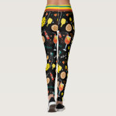 Dinken en 🍾 🥂 drinken - pickleball leggings (Achterkant)