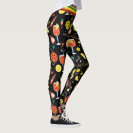 Dinken en 🍾 🥂 drinken - pickleball leggings