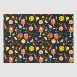 Dinken en 🍾 🥂 drinken - pickleball tissuepapier