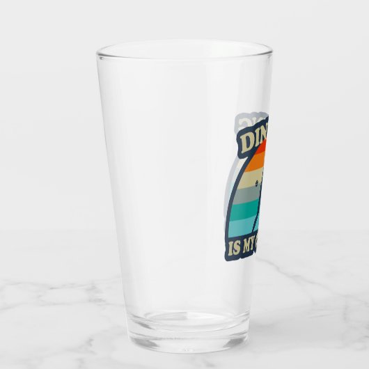 Dinken is mijn Cardio Pickleball Glas (Rechts)