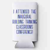 Dinken van klaslokalen en flessenkoeler maken seltzer blikjeskoeler (Achterkant)