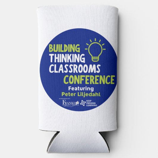 Dinken van klaslokalen en flessenkoeler maken seltzer blikjeskoeler (Voorkant)