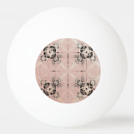 Dinken van pasteldraden pingpongballen