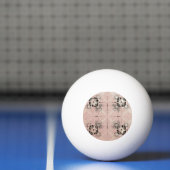 Dinken van pasteldraden pingpongballen (Net)