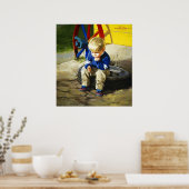 Dinker (Canvasafdruk) Poster (Keuken)