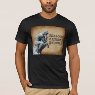 Dinker met ballonhond - ballonartiest op het werk t-shirt