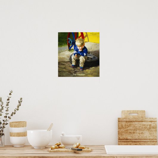 Dinker (Zonder grenzen) Poster (Keuken)