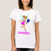 Dinkerbell Pickleball - Funny Pickleball For Her  T-shirt (Voorkant)