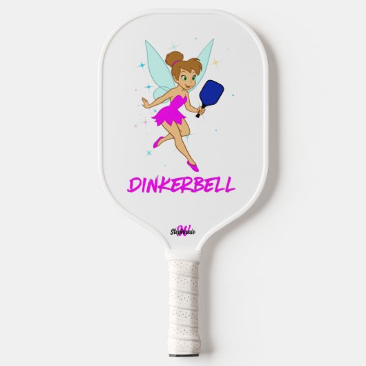 Dinkerbell Pickleball - Grappige pickleball voor h Pickleball Paddle (Voorkant)