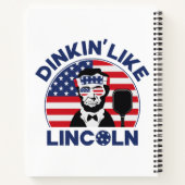 Dinkin Like Lincoln Notitieboek (Achterkant)