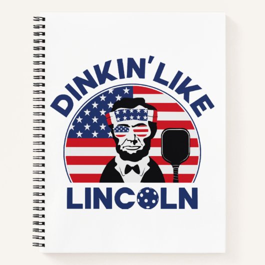 Dinkin Like Lincoln Notitieboek (Voorkant)