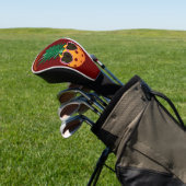  Dinking club, Pickleball-anananas Golfheadcover (Insitu)