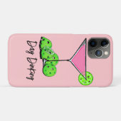 Dinking Cosmo roze cocktail, Pickleballimieten Case-Mate iPhone Case (Achterkant (horizontaal))