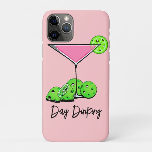 Dinking Cosmo roze cocktail, Pickleballimieten Case-Mate iPhone Case (Achterkant)