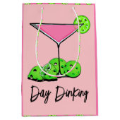 Dinking Cosmo roze cocktail, Pickleballimieten Medium Cadeauzakje (Voorkant)