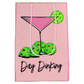 Dinking Cosmo roze cocktail, Pickleballimieten Medium Cadeauzakje (Achterkant)