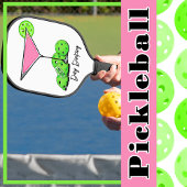 Dinking Cosmo roze cocktail, Pickleballimieten Pickleball Paddle