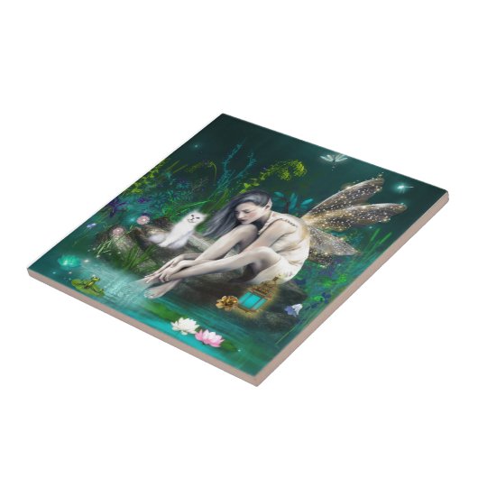 Dinking Fairy Tegeltje (Zijkant)