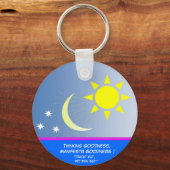 Dinking Goodness, Manifests Goodness Sleutelhanger (Voorkant)