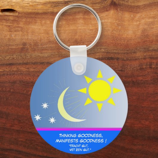 Dinking Goodness, Manifests Goodness Sleutelhanger (Voorkant)