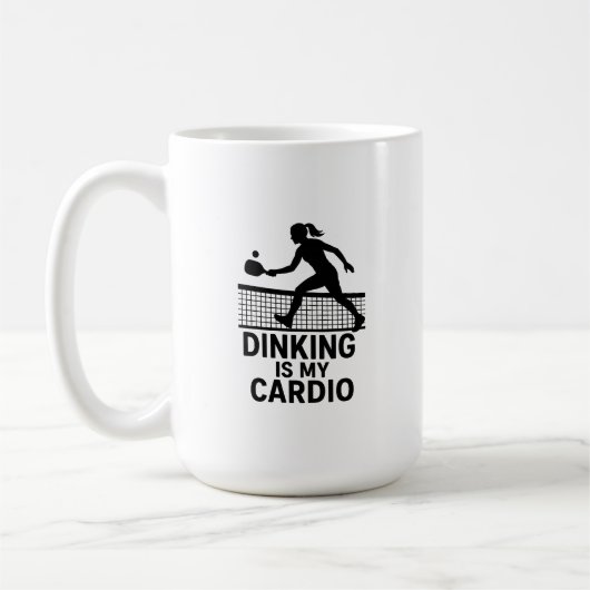 Dinking is My Cardio Koffiemok (Links)