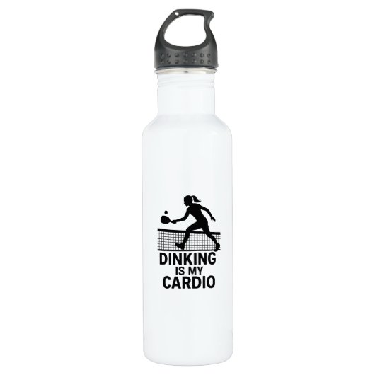 Dinking Is My Cardio Premium  Waterfles (Voorkant)