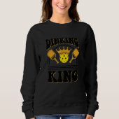 Dinking King Men Pickleball Player 1 Trui (Voorkant)
