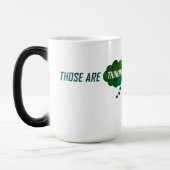 "Dinking Thoughts" Magische Mok (Links)