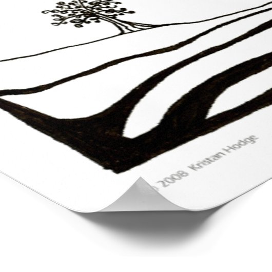 Dinking Tree - poster (Hoek)