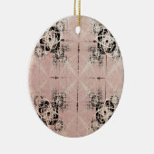 Dinking van gebastel twists keramische decoratie (Rechts)