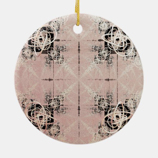 Dinking van gebastel twists keramische decoratie (Achterkant)