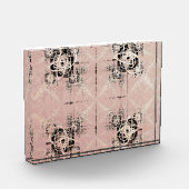 Dinking van pastel twists Acrylblok Fotoblokken (Links)