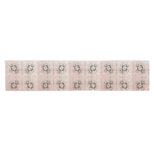 Dinking van Pastel Twists Table Runner Korte Tafelloper (Horizontaal)